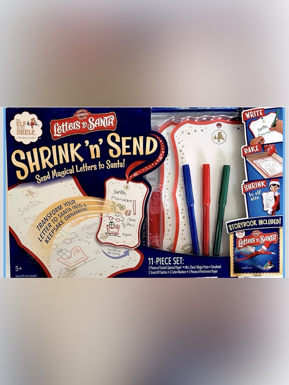 Elf On The Shelf Shrink 'n' Send Letters to Santa